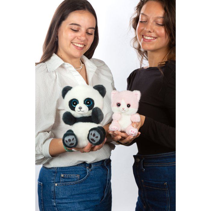 Image secondaire de Peluche Panda PING Cutydoos Gris Ardoise - 23 cm