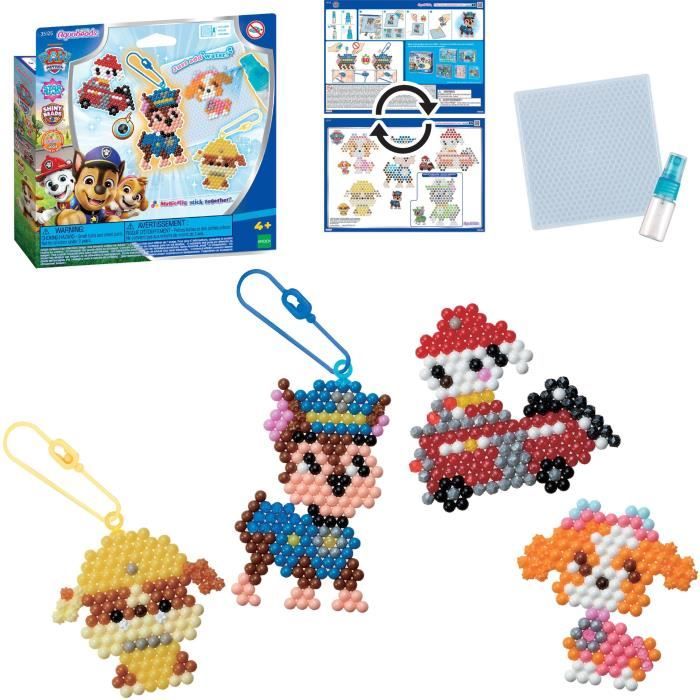 Image secondaire de Le kit Pat'Patrouille - AQUABEADS - 600 perles - Des 4 ans