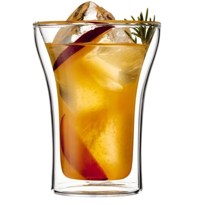 Image secondaire de BODUM ASSAM Set 2 verres double paroi 0,25L