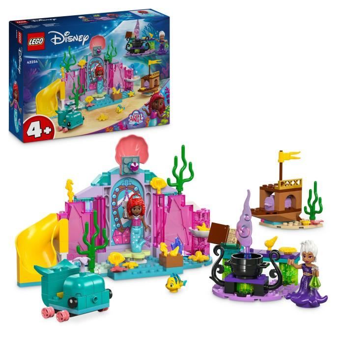 LEGO § Disney Princess 43254 La Grotta dei Cristalli di Ariel, set da costruzione
