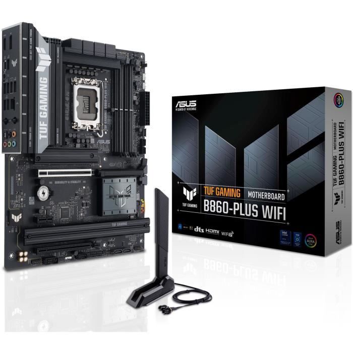 Scheda madre - ASUS - TUF GAMING B860-PLUS WIFI - Intel B860 LGA 1851 (Socket V1) ATX