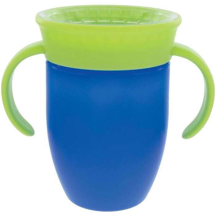 Image secondaire de Lot de 2 tasses 360° avec poignées - NUBY - Garçon