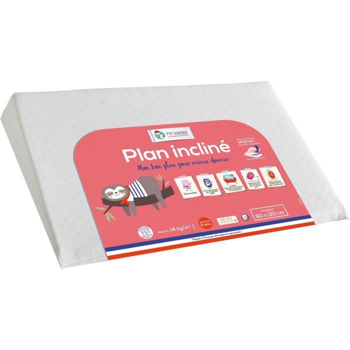 P'TIT ALBATROS Plan incliné anti-acarien - 60 x 120 cm