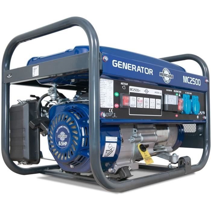 Image secondaire de Groupe Électrogène MERCURE MC2500 - Puissance 2000W/2400W