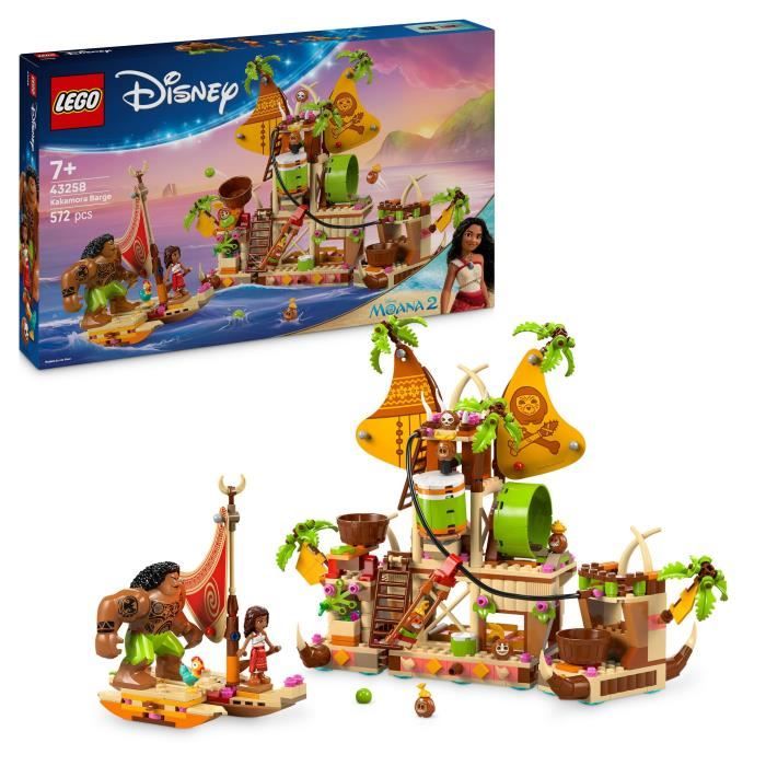 LEGO | Disney Vaiana 2 43258 Le Navire des Kakamora - Jeu de Construction Fille des 7 ans