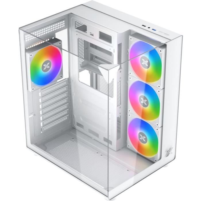 Image secondaire de Boîtier PC XIGMATEK Aqua Compact Arctic - Cube ATX Blanc avec A-RGB