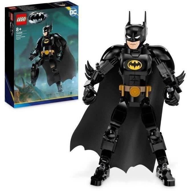 LEGO DC 76259 La Figurine de Batman, Jouet de Super-h?ros avec Cape, Bas? sur le film Batman 1989