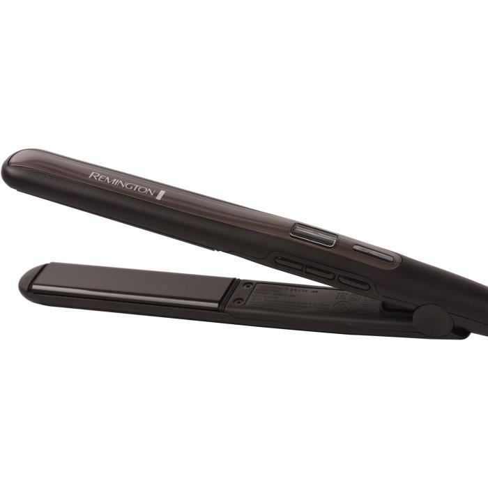 Piastra e arricciacapelli REMINGTON S6505 PRO-SLEEK & CURL - 230°C - Riscaldamento rapido - Turbo - Custodia - Nero
