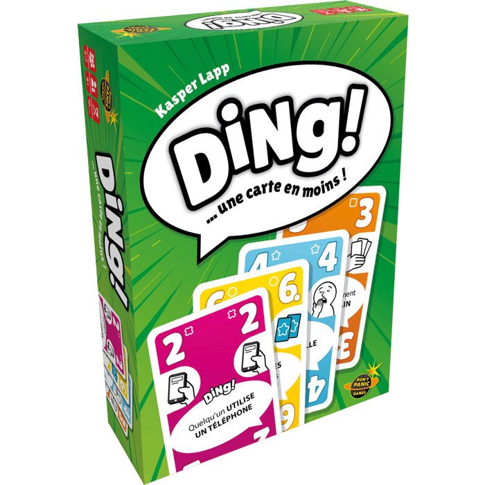DING! - Jeu de cartes rapide et amusant pour 2 à 7 joueurs