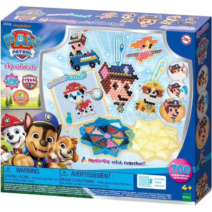 Image secondaire de Le mega coffret - AQUABEADS - Pat'Patrouille - 800 perles - Des 4 ans