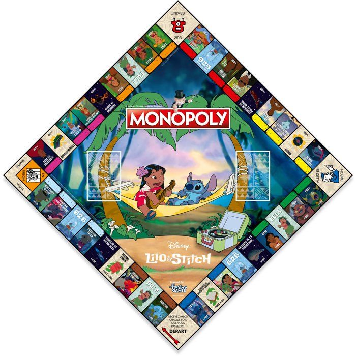 Image secondaire de Monopoly Lilo & Stitch - Jeu de Société Familial