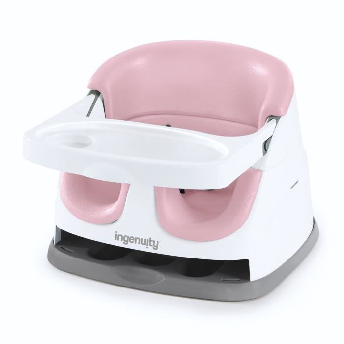 INGENUITY 2-in-1 booster seat with integrated storage tray, peony, from 6 months