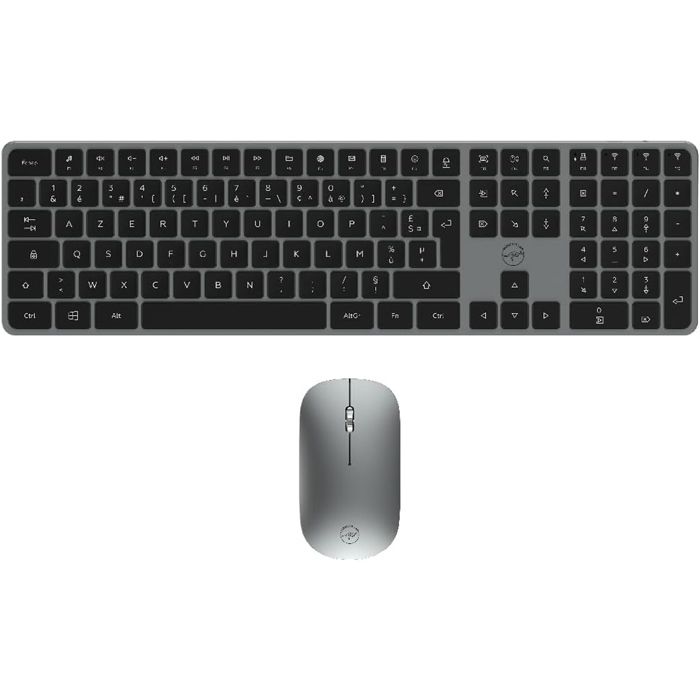 Ensemble Clavier et Souris sans Fil MOBILITY LAB - AZERTY Ultra-Fin