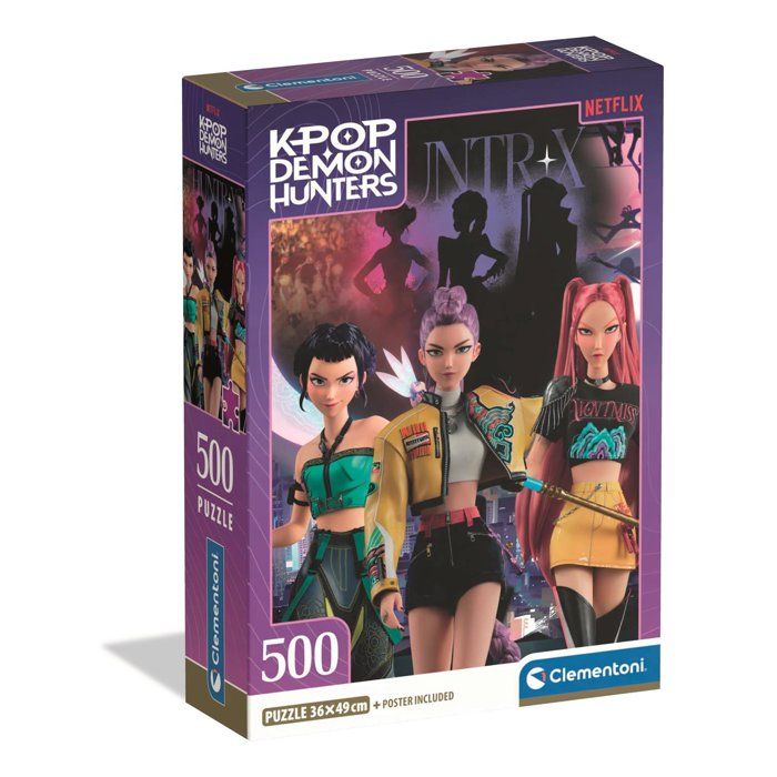 Puzzle K-Pop Demon Hunters 500 Pièces par Clementoni