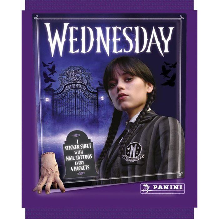 Image secondaire de Boîte de Stickers PANINI - Wednesday 2 avec 36 Pochettes et 180 Stickers