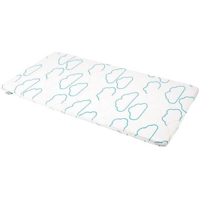 Babymoov Cosy'Lite Materasso da viaggio Nomad 60x120cm, misura universale, certificato oeko-Tex e riciclato