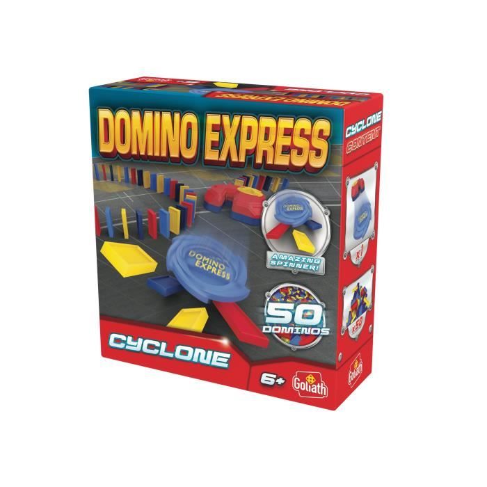Juego de mesa Domino Express Truco Spinner con base dinámica incluye fichas y colores variados para diversión en familia o amigos