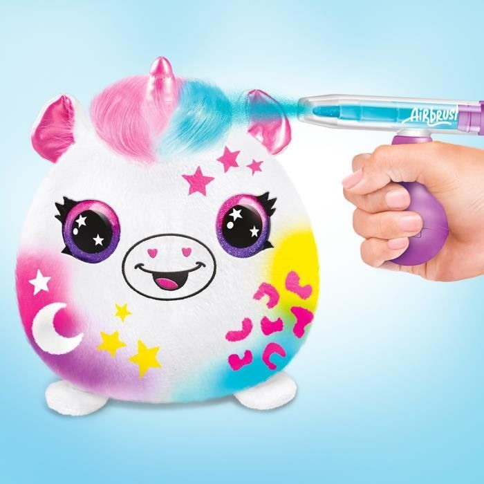 Airbrush Plush - Baril Peluche Squishy - Assortiment - Canal Toys