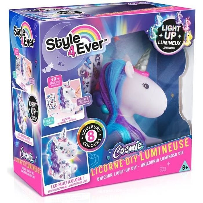 Licorne Cosmique DIY Lumineuse - Édition Collector - Canal Toys