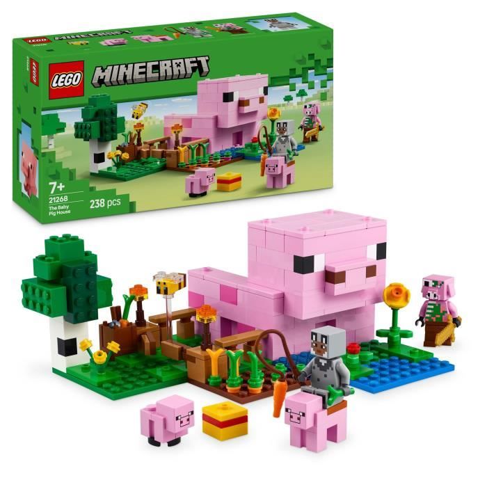 LEGO Minecraft 21268 Casa del Cochinillo - Juego de construcci�n para ni�as a partir de 7 a�os