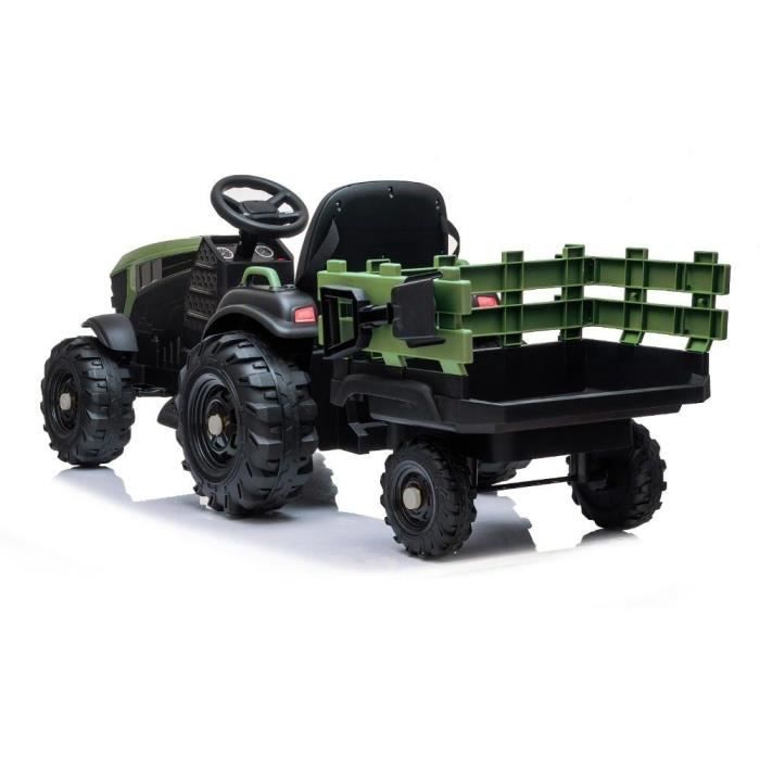 Image secondaire de Tracteur Électrique Enfant avec Remorque - Buddy Toys BEC 8211