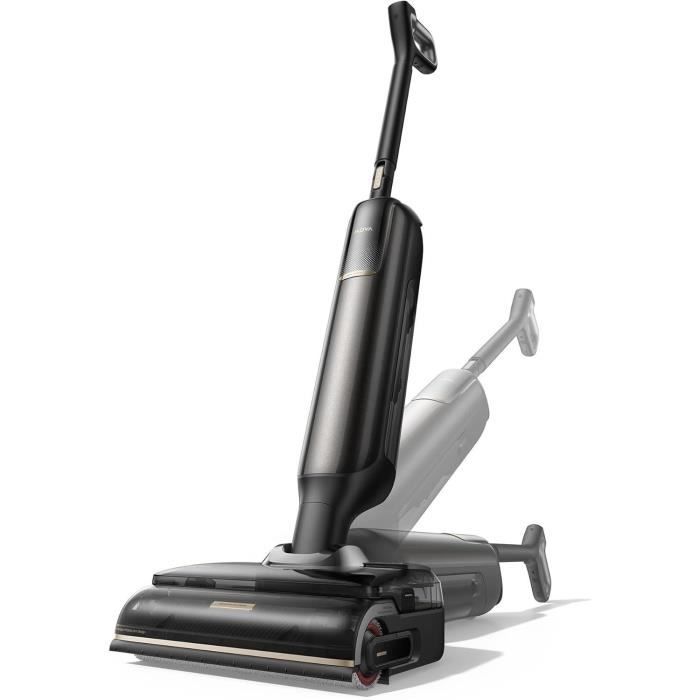 MOVA M50 ULTRA - Aspiradora escoba y de suelos - 22.000 Pa - Brazo rob�tico - Mango plegable y extensible - Lavado de cepillo inmersivo 100 �C