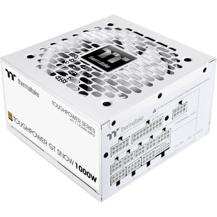 Alimentation PC THERMALTAKE Toughpower GT Snow 1000W 80+ Gold
