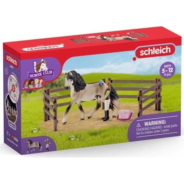 SCHLEICH - Kit de soin pour chevaux andalous - 42270 - Gamme Horse Club