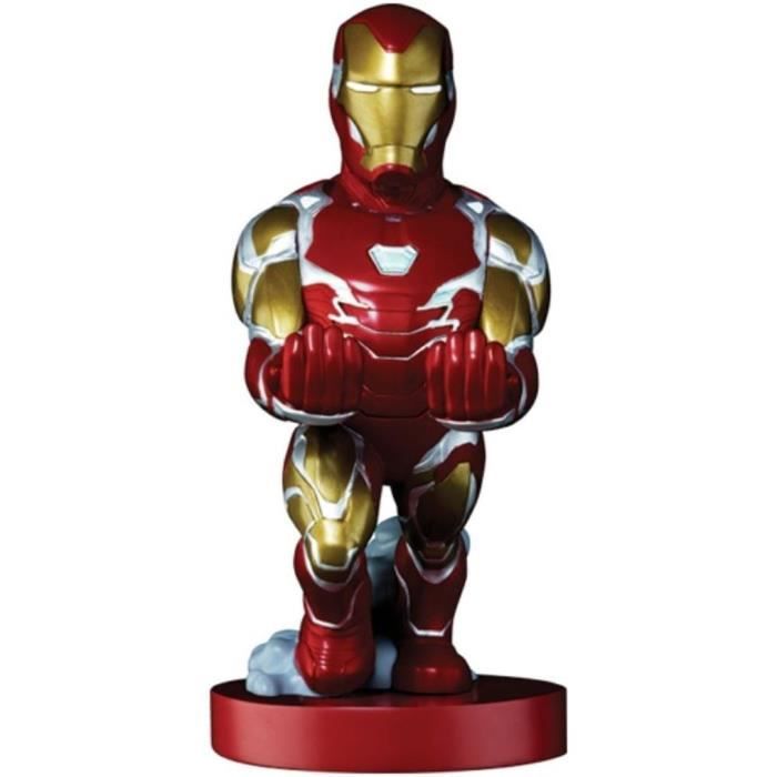 Figurine Iron Man - Support & Chargeur pour Manette et Smartphone - Exquisite Gaming