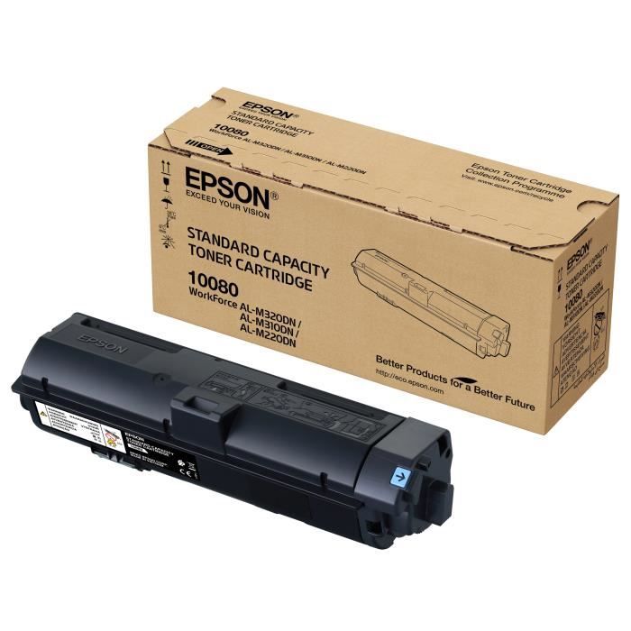 EPSON Toner laser C13S110080 Noir -Rendement Standard - 2700 Pages (C13S110080)