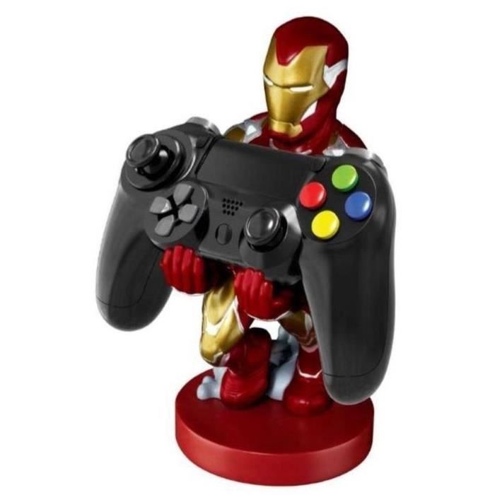 Figurine Iron Man - Support & Chargeur pour Manette et Smartphone - Exquisite Gaming