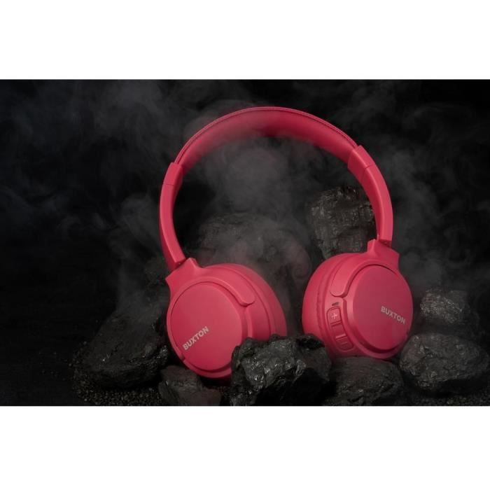 Image secondaire de Casque supra-auriculaire sans fil - Buxton - BHP 7300 PINK