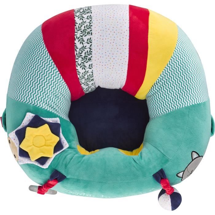 Alfombra de juego asiento y juego para bebé con arco Sophie La Girafe