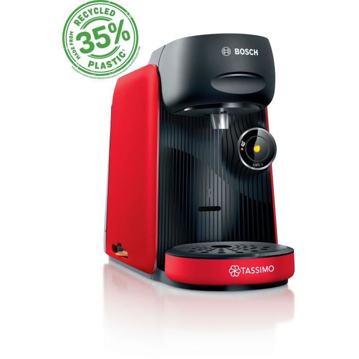 Machine a café multi-boissons - BOSCH TASSIMO - TAS163E - T16 Finesse - 1400 W - 0,7 l - Rouge