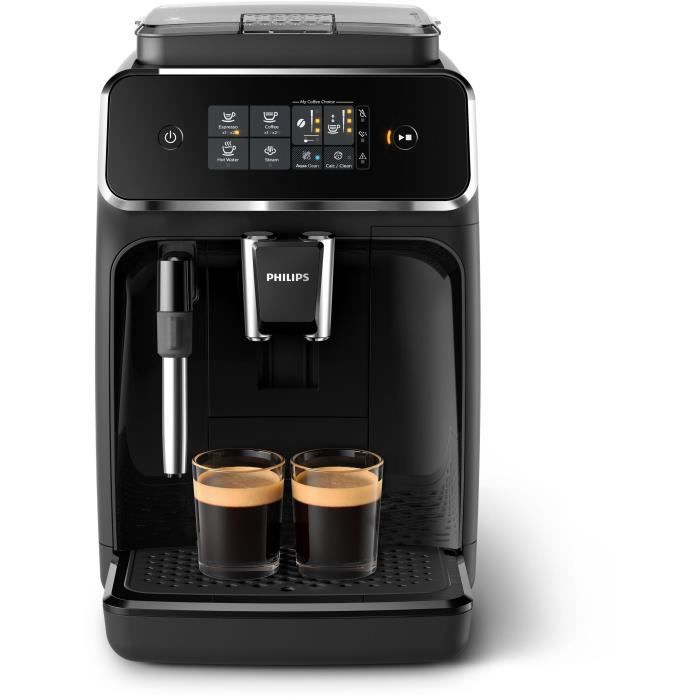 Machine expresso broyeur automatique - PHILIPS - EP2225/10 - 1500 W - 275 g de grains - Noir mat