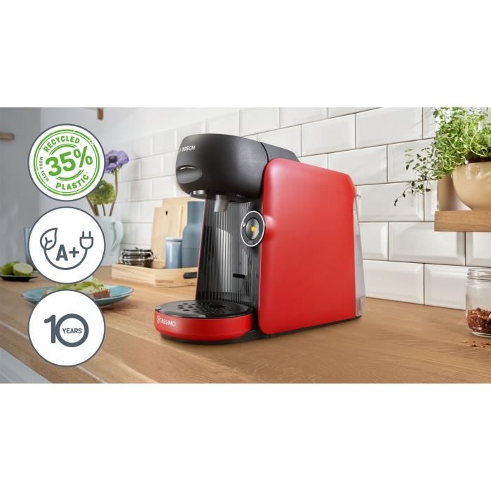 Image secondaire de Machine a café multi-boissons - BOSCH TASSIMO - TAS163E - T16 Finesse - 1400 W - 0,7 l - Rouge