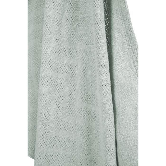 Image secondaire de Couverture Bébé ROBA Lil Planet en Coton Biologique - 80 x 80 cm - Vert Givré