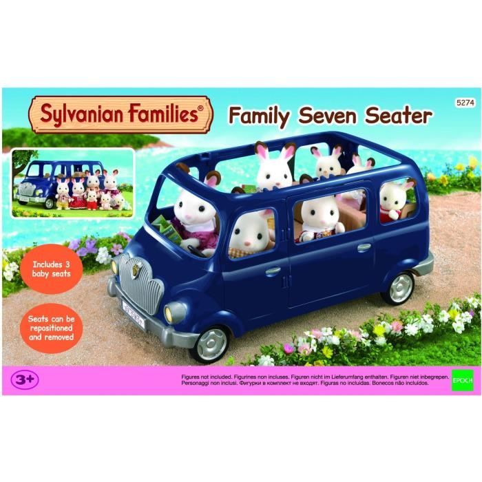 Sylvanian Families La fille panda, son vélo et sa remorque