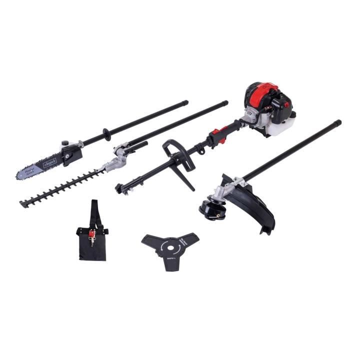 Desbrozadora t�rmica 4 en 1 SCHEPPACH OMF52-4P (desbrozadora, podadora, cortasetos, recortadora)