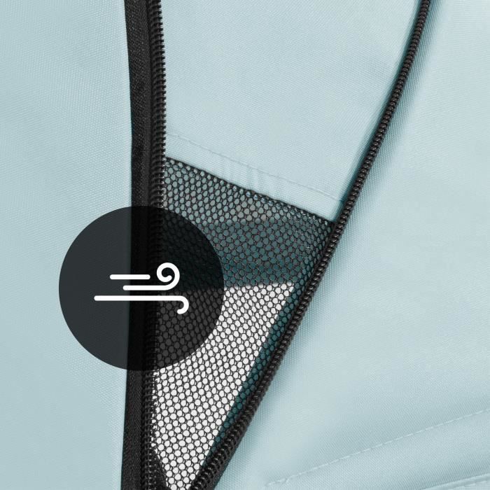 HAUCK Canopy pour poussette double Swift X Duo - iceblue