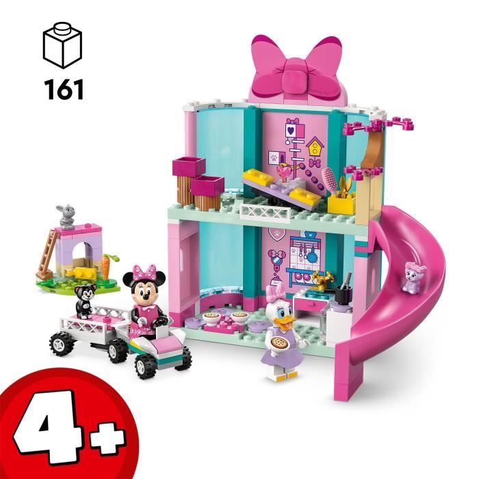 Image secondaire de LEGO | Disney 43274 L'Hôtel pour Animaux de Minnie - Jeu de Construction 4 ans - Cadeau
