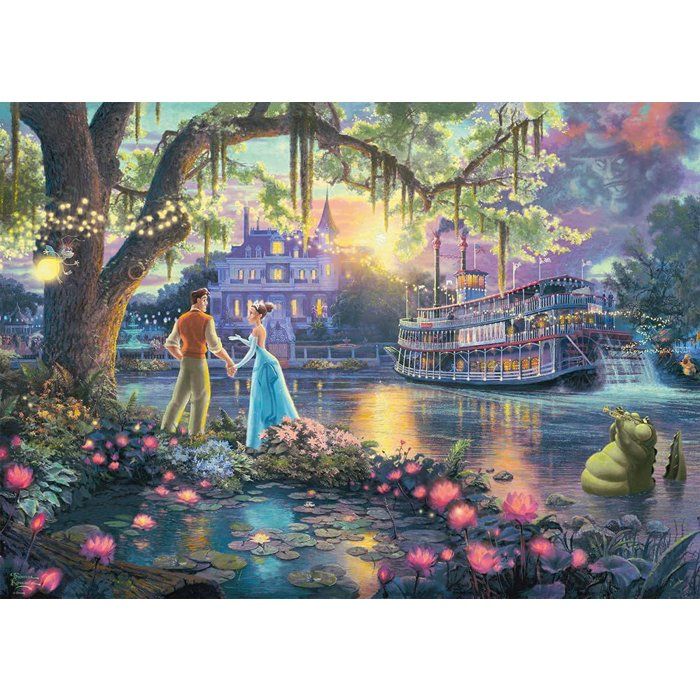 Image secondaire de Puzzle Disney La Princesse et la Grenouille - 1000 pièces