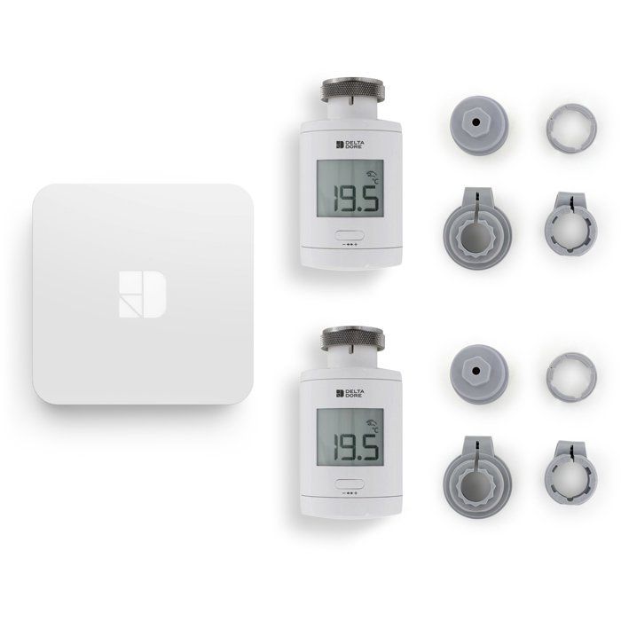 Pack TRV 1.0 Connecté - Têtes Thermostatiques Intelligentes