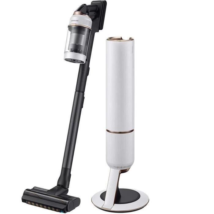 SAMSUNG Bespoke Jet Plus Complete VS20B95C43W - 210 AW Aspirapolvere a batteria con stazione di pulizia