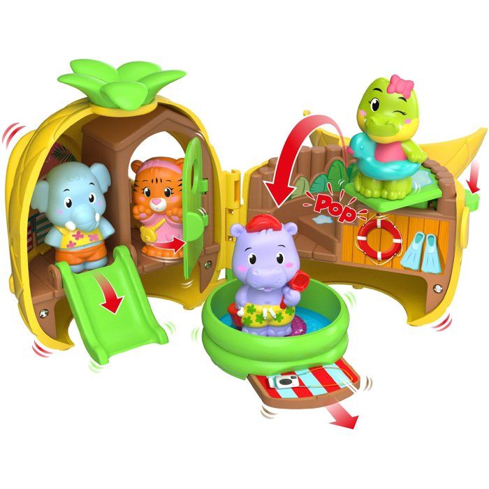 Coffret de Jeu Anana'Splash avec Piscine et Toboggan - Sophie la Girafe