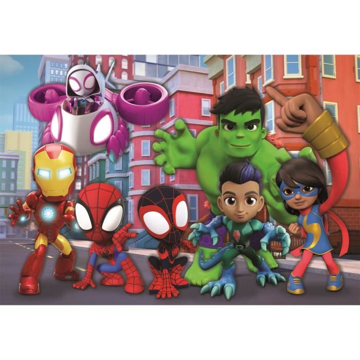 Image secondaire de CLEMENTONI - 24 pieces Maxi - Spidey et ses amis extraordinaires