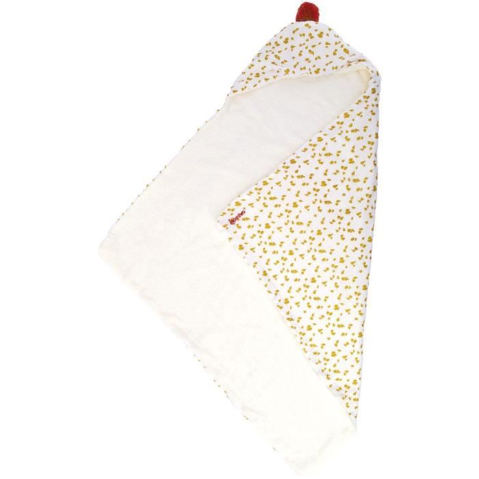 Sortie de bain - DOMIVA - Honey Moon - Coton ultra-doux et absorbant - Capuche intégrée