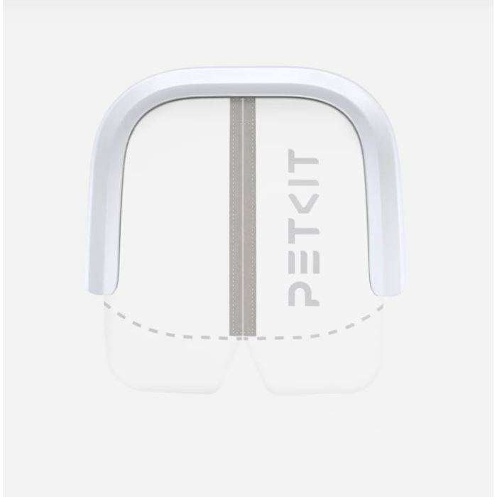 Image secondaire de Rideau Magnétique Blanc pour Litière Automatique PETKIT