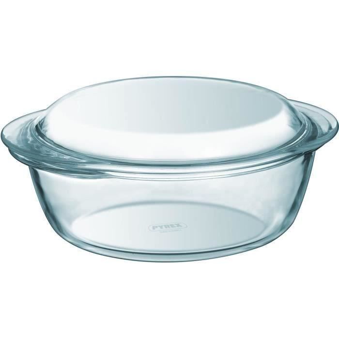 Image secondaire de Cocotte - PYREX - 1450098 - Ronde - En verre borosilicate - 1,4 litres