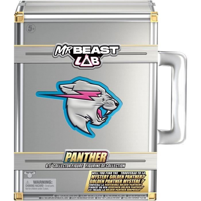 Figura da collezione - MOOSE TOYS - Panthere Mr. Beast Lab Ultimate - 15,8 cm, 13 punti di articolazione